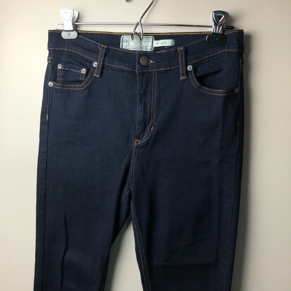 Free People Hi-Rise Dark Wash Jeans Size 29 - Picture 3 of 7
